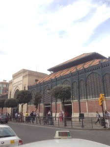 The Moorish gate of the market hall