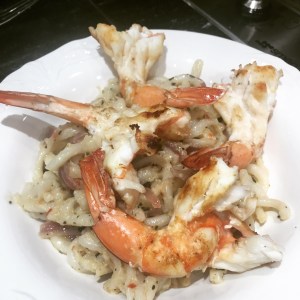 My Instant Shrimp Dinner