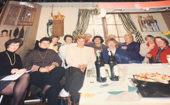 Circa 1990 in Brussels, one of my classes